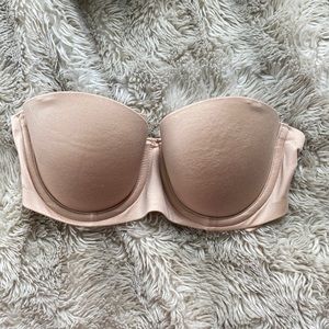 Aerie 32A Nude Strapless Bra